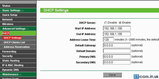 Настройка Wi-Fi-маршрутизаторов (роутеров) TP-Link TL-WR340G, TP-Link TL-WR340GD, TP-Link TL-WR541G, TP-Link TL-WR542G