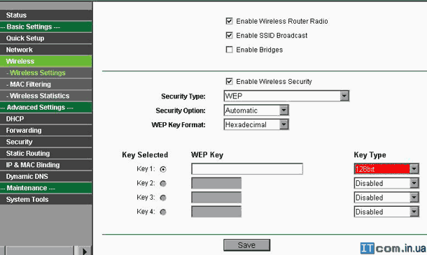 Настройка Wi-Fi-маршрутизаторов (роутеров) TP-Link TL-WR340G, TP-Link TL-WR340GD, TP-Link TL-WR541G, TP-Link TL-WR542G