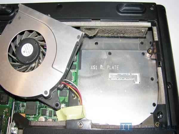Чистка ноутбука от пыли самостоятельно дома на примере Asus X51