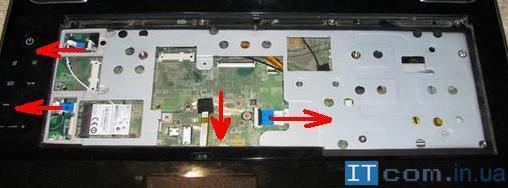 полная чистка ноутбука Toshiba Satellite P505D S8007