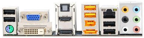 порты материнской платы порты материнской платы