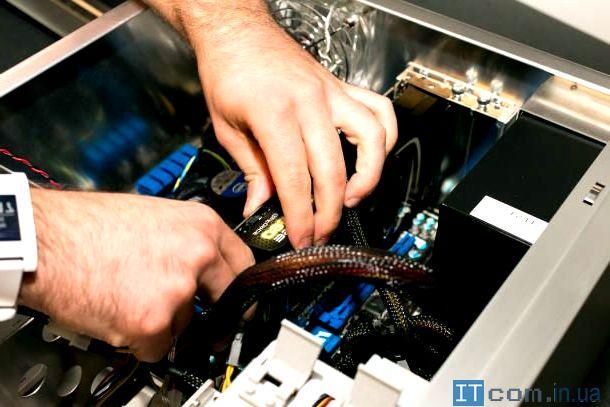 установка видеокарты