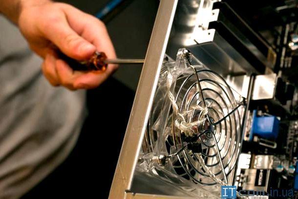 подключаем кулер