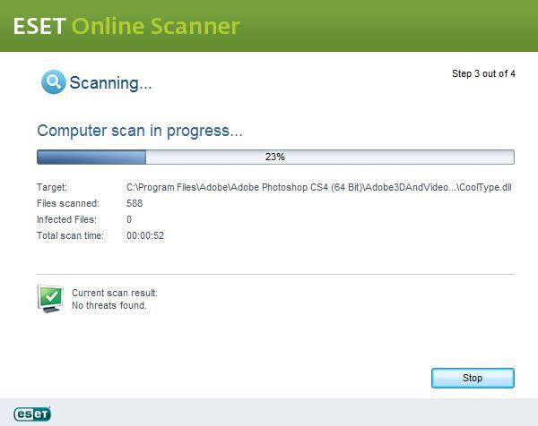 ESET Online Scanner
