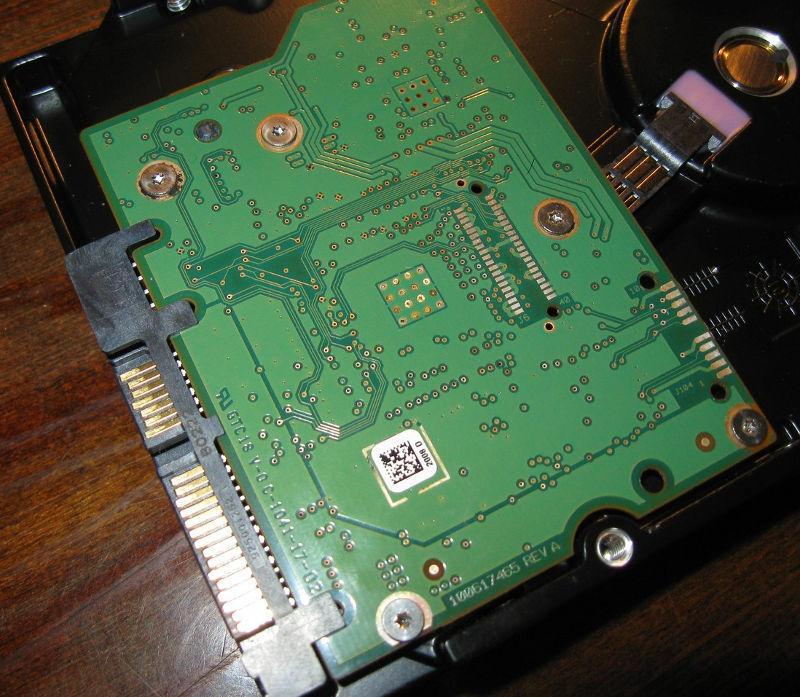 окисление контактов hdd