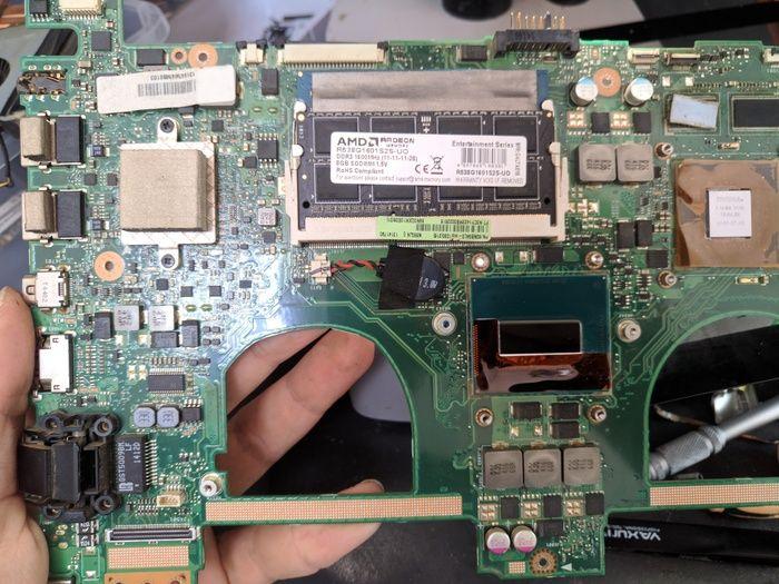 Ремонт ноутбука Asus n550jv