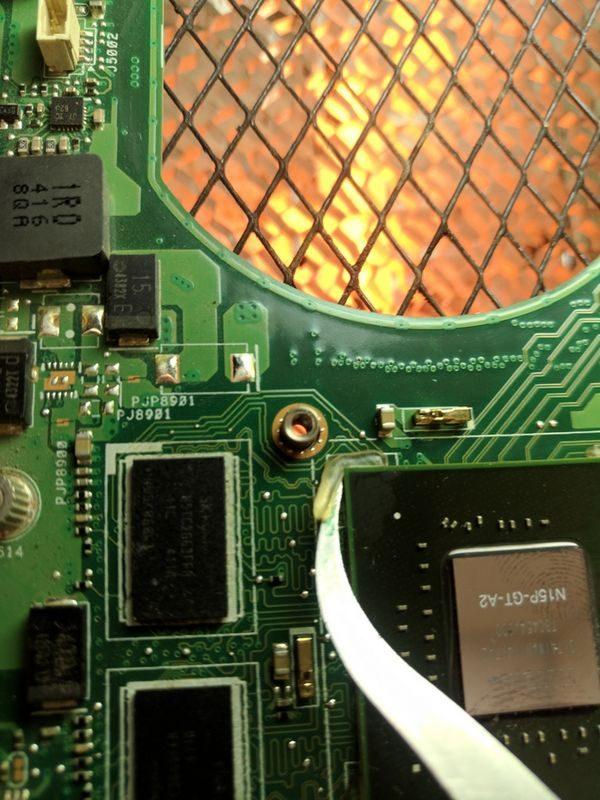 Ремонт ноутбука Asus n550jv