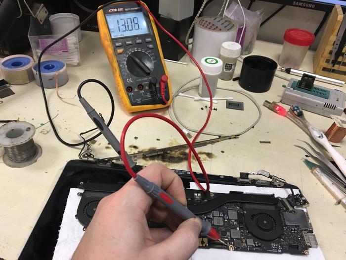 MacBook Pro 13 2012. Опять залитие