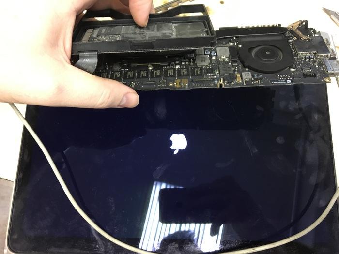 MacBook Pro 13 2012. Опять залитие