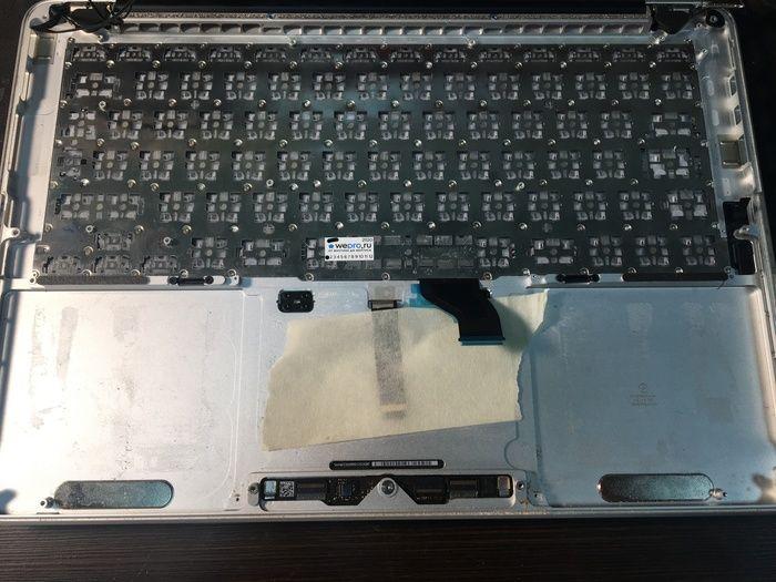 Легкий ремонт MacBook Pro 13 mid2014 после легкого залития