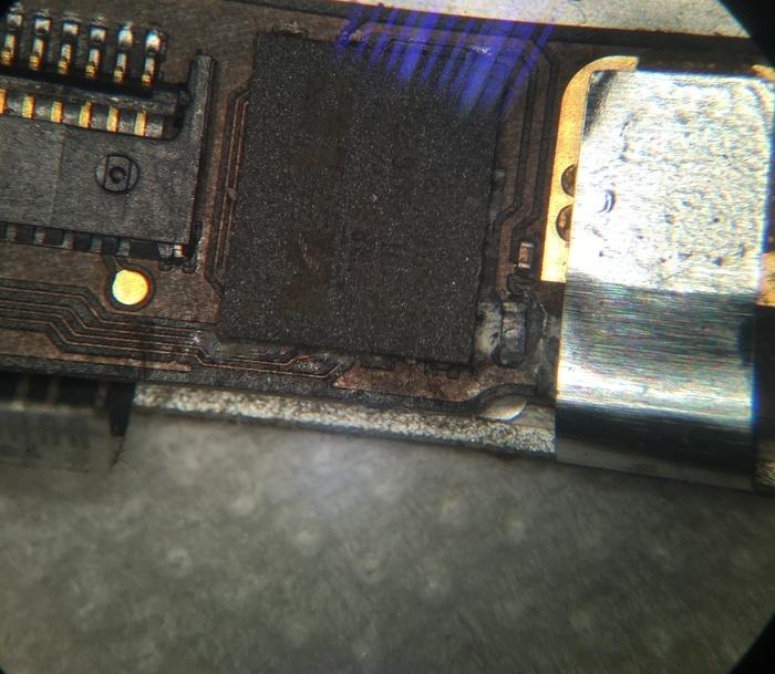 Легкий ремонт MacBook Pro 13 mid2014 после легкого залития