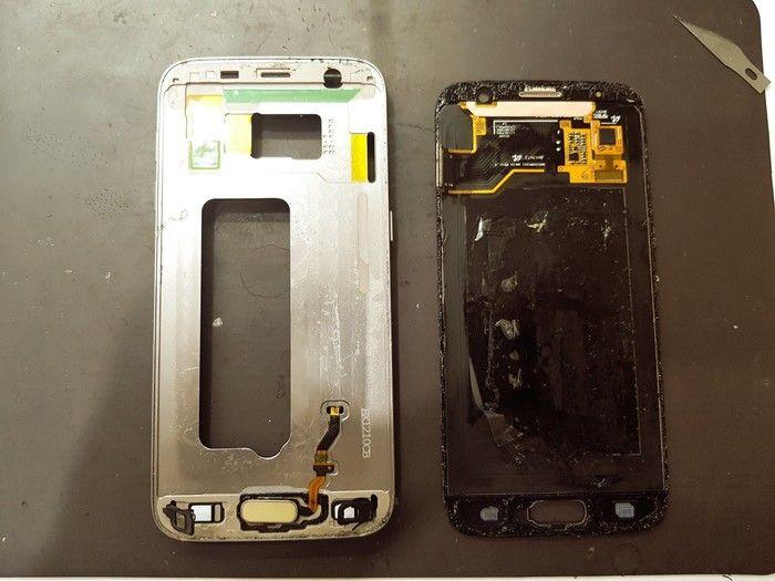 Samsung s7 разборка