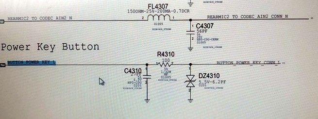 схема кнопки iphone 10