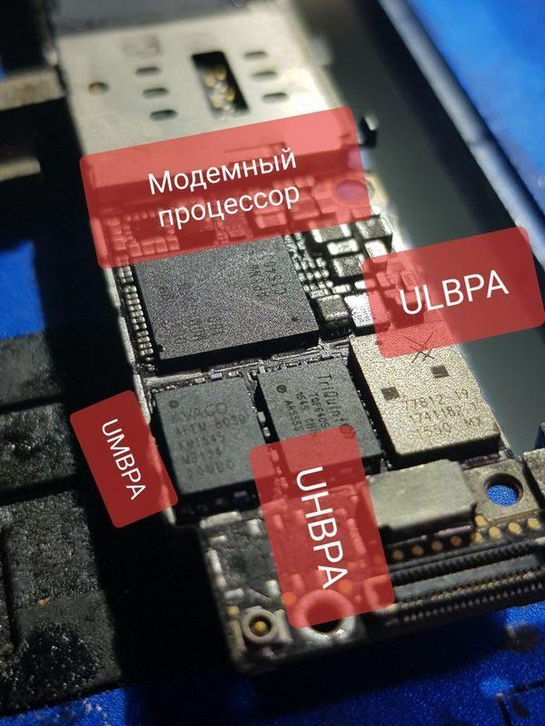 iphone 6s элементы сотовой связи