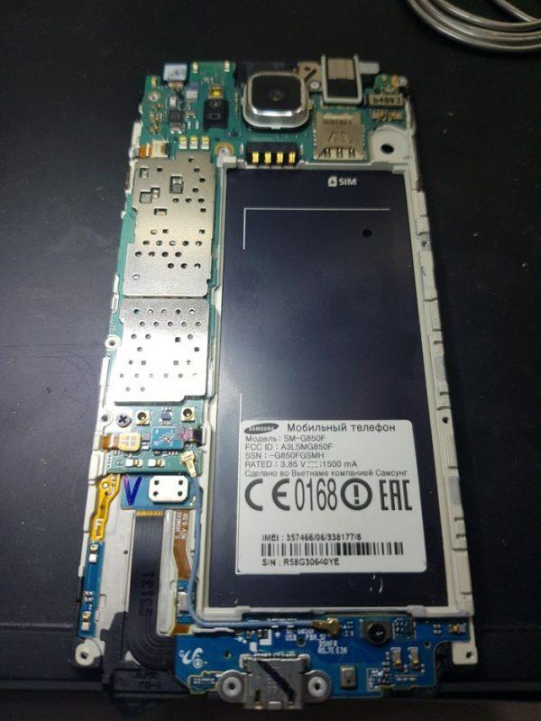 samsung alpha разборка