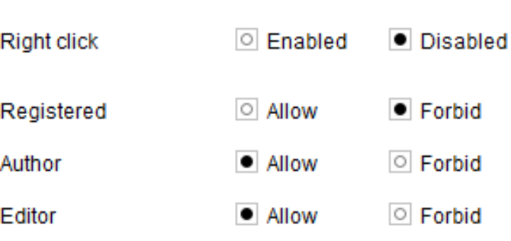 Защищаем контент от копирования
