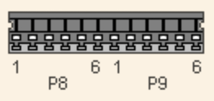 Распайка разъема питания AT