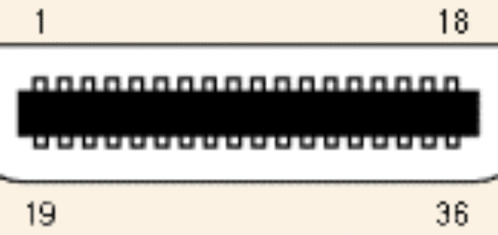 Centronics 36 - параллельный порт на принтере