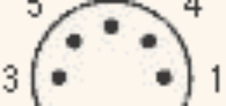 Интерфейс клавиатуры АТ (DIN)