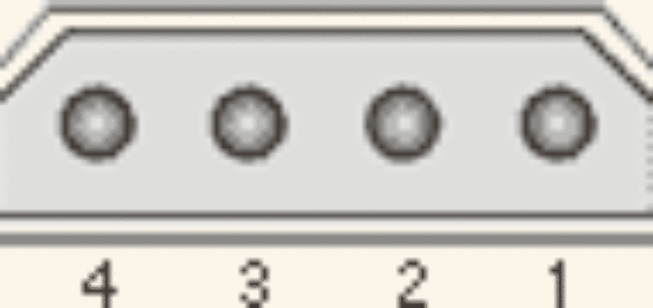 Распайка разъема питания HDD IDE (ATA) Molex