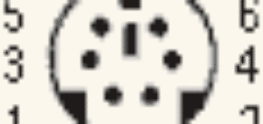 Интерфейс клавиатуры PS/2 (miniDIN)