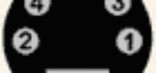 Схема цоколевки S-Video на разъеме miniDIN-4