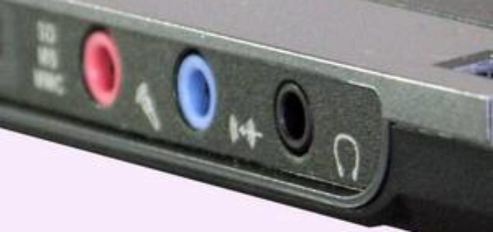 аудио выход ноутбука