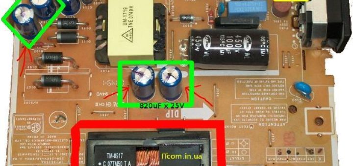 плата источника питания и инвертора Samsung 940N