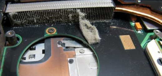 чистка ноутбука