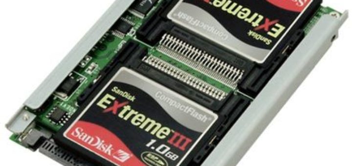 SSD из карточек CompactFlash