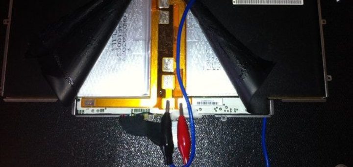 заряжаем батарею вручную