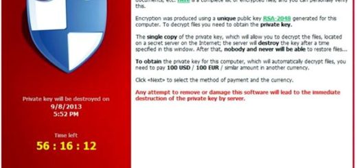 Вирус CryptoLocker