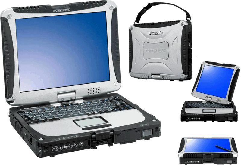 Обзор гибридного ноутбука Panasonic ToughBook CF-19 Panasonic CF-19