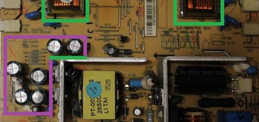 плата инвертора монитора LG L1740PQ