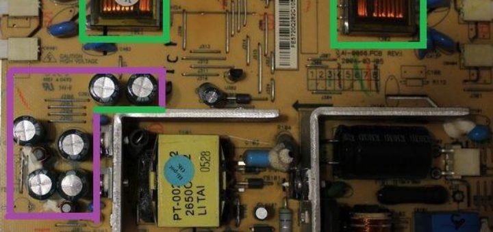 плата инвертора монитора LG L1740PQ