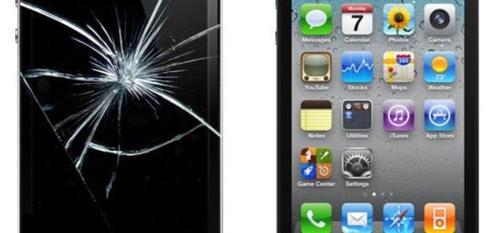 замена стекла на iphone 4