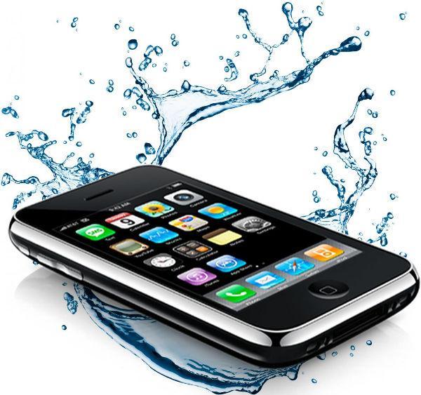 Что делать если намок iPhone или упал в воду? залитый iphone