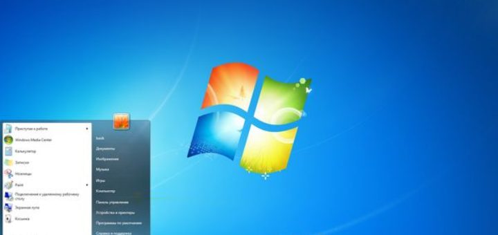 Установка Windows 7 Windows 7 desktop