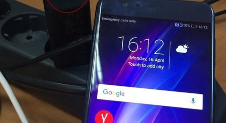 Huawei Honor 9 и вода