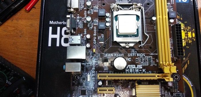Ремонт Asus H81M-K ремонт материнской платы asus h81m k