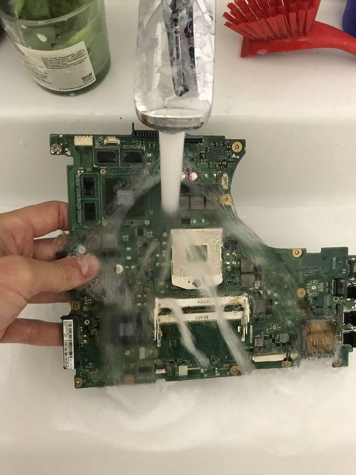 отмывка asus n56vb