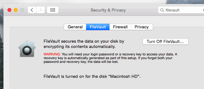 FileVault