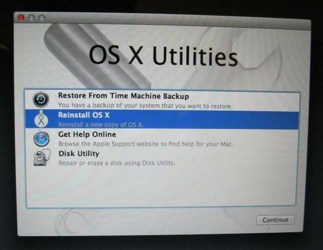 Переустановка Mac OS