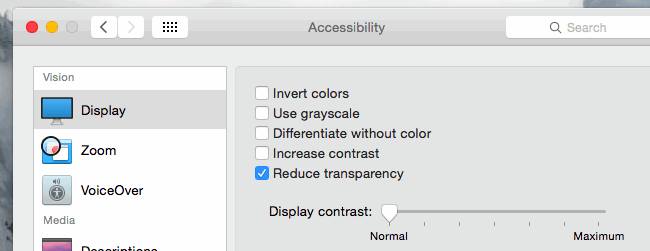 Уменьшить прозрачность