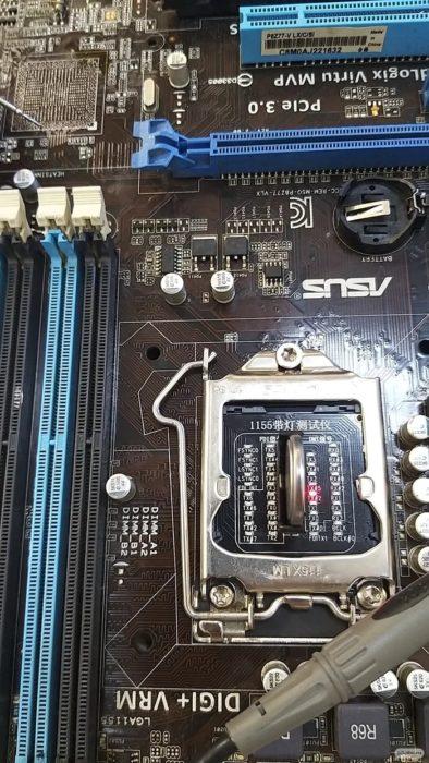 Ремонт Asus P8Z77-V LX rev. 2.00